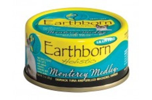 Earthborn Cat Grain Free Monterey Medley 3Oz (Case of 24)