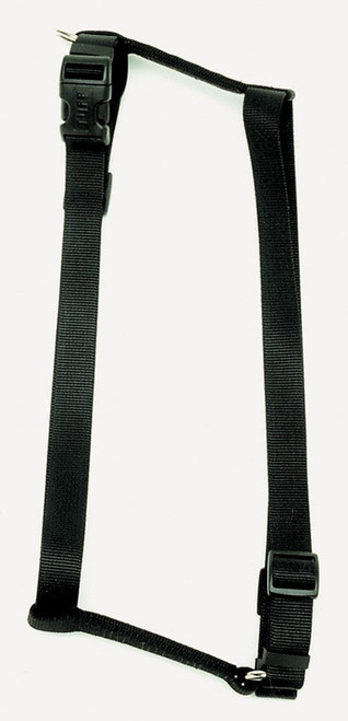 Coastal Standard Adjustable Nylon Harness Black 3/8X10-18In