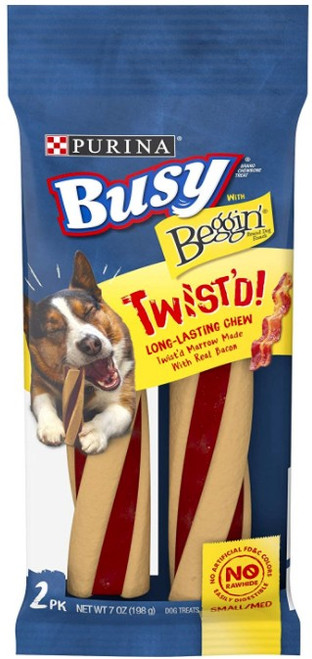 Purina Busy with Beggin\' Twist\'d Chew Treats Original 7 oz