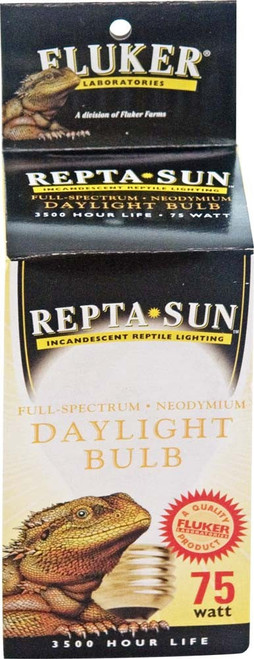 Flukers Repta-Sun Full-Spectrum Neodymium Daylight Bulb 60 W
