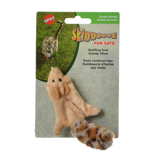 Ethical Products Spot Skinneeez For Cats Forest Creatures W/ Catnip Assorted