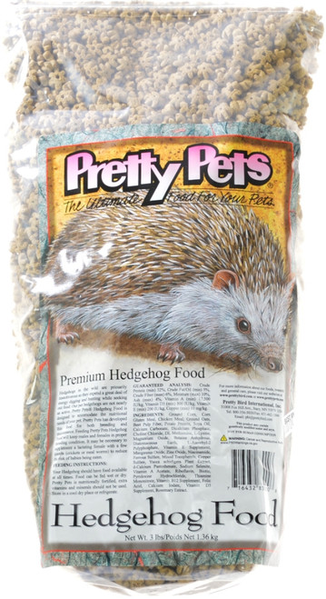 Pretty Pets Hedgehog Food 3 lb