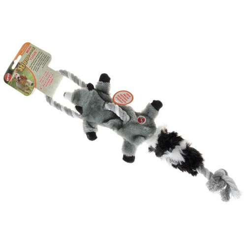 Spot Skinneeez Tugs Dog Toy Raccoon Mini 14in