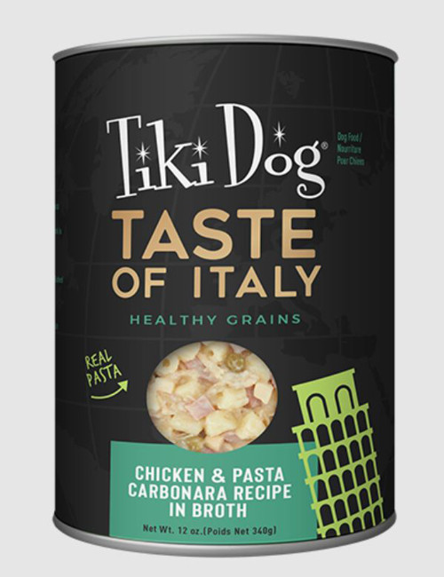 Tiki Pet Dog Gourment Italian Chicken 12Oz