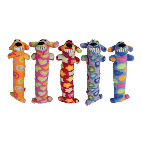 Multipet Loofa 'Pink Coastal Ribbon' (Assorted Colors) 12Inch