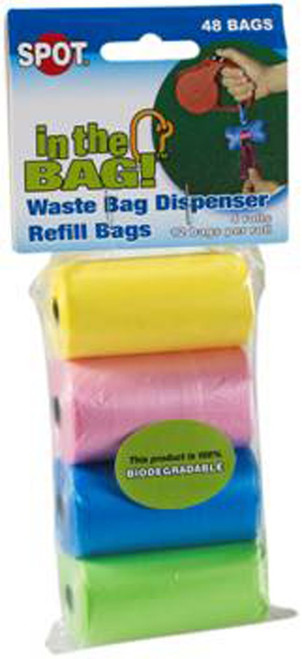 Spot In The Bag Refill Bags Yellow, Pink, Green, Blue 4 Pk