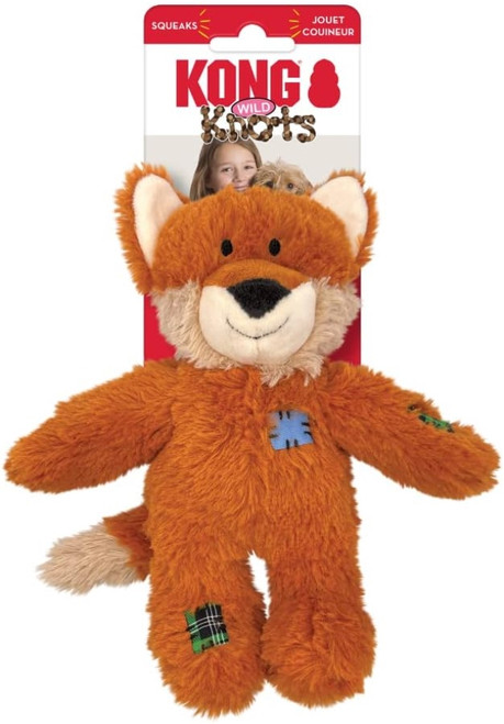 KONG Wild Knots Fox Dog Toy Large - 1 count