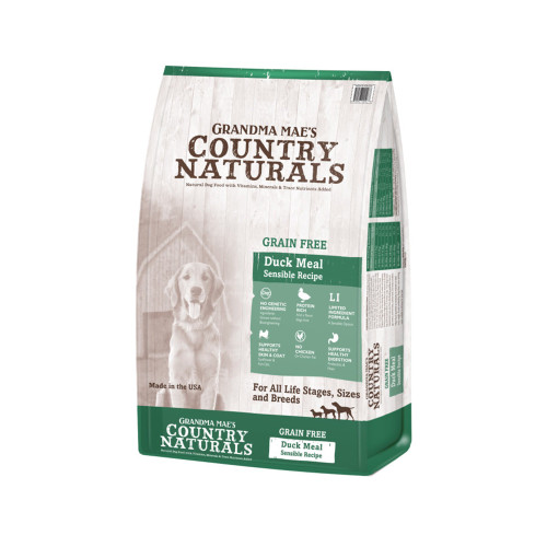 Grandma Maes Country Naturals Grain Free Duck Meal Sensible Recipe 4 Lb