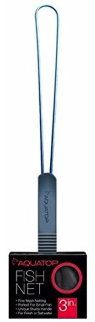 Aquatop Fine Mesh Fish Net for Aquariums 1 count (3"W Net)