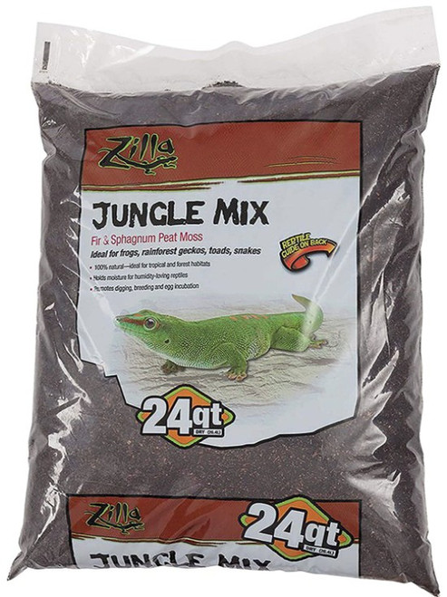 Zilla Bedding Jungle Mix 24Qt