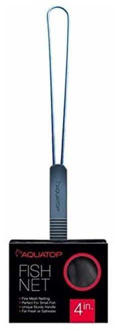 Aquatop Fine Mesh Fish Net for Aquariums 1 count (4"W Net)