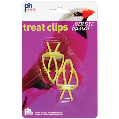 Prevue Pet Products Birdie Basics Treat Clips 2pk