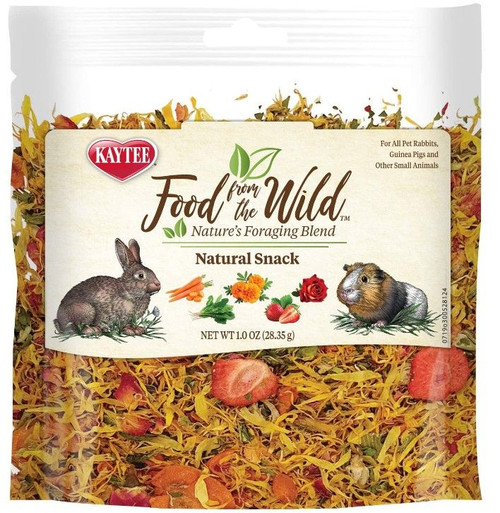 Kaytee Food From The Wild Treat Medley Rabbit / Guinea Pig 1 oz