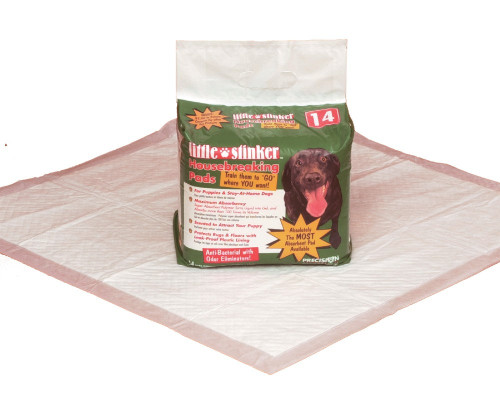 Precision Pet Products Little Stinker House Breaking Pads 14 Pk