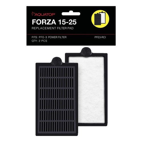 Aquatop Replacement Filter Pads with Activated Carbon Pads for PFE-3 Power Filter - 2 Pack