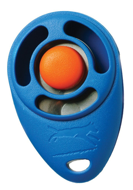 Starmark Clicker Dog Trainer Blue 2.5" x 1.5" x 1"