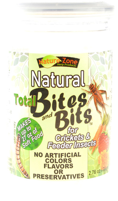 Nature Zone Natural Bites and Bits for Crickets 27 oz