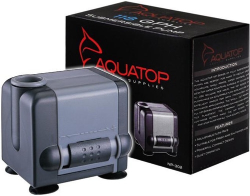 AQUATOP Aquarium Submersible Pump 118gph