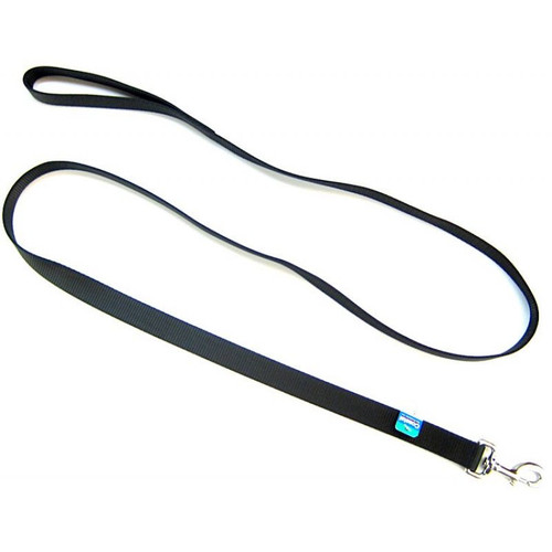Coastal Single-Ply Nylon Leash Black 1X6Ft