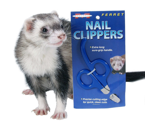 Marshall Ferret Nail Clippers Multi-Colored Blue