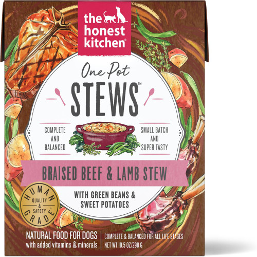 The Honest Kitchen Dog One Pot Stew Beef And Lamb 10.5 oz.