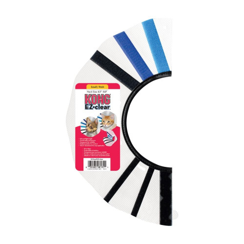 Kong EZ-Clear Elizabethan Collar Small (6.5"-8" Neck - 3.5" Deep)