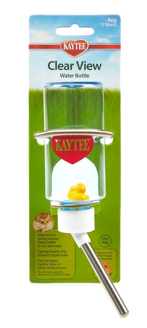 Kaytee Clear View Water Bottle 4 oz