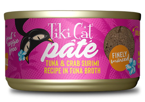 Tike Pet Cat Grill Pate Tuna and Crab 2.8Oz (Case Of 12)