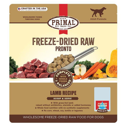 Primal Dog  FZD PRONTO LMB 7OZ