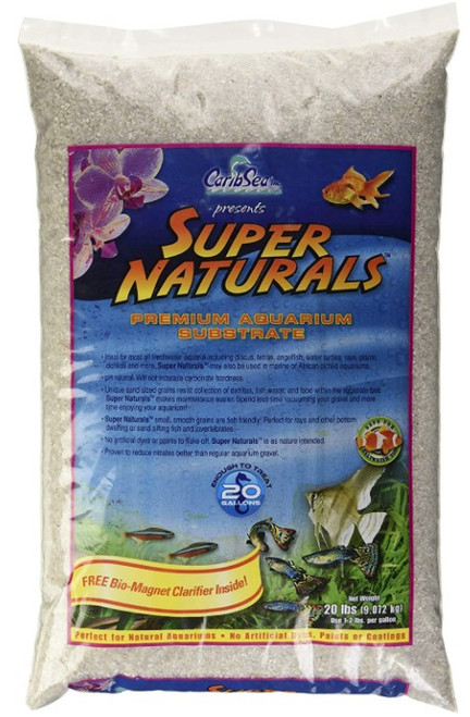 CaribSea Super Naturals Freshwater Substrate Torpedo Beach 20 lbs