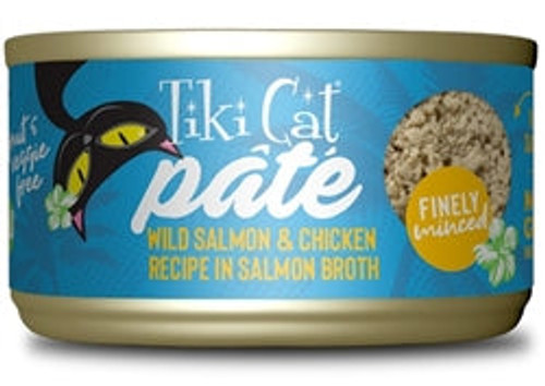 Tiki Pet  Cat Luau Pate Smn Ckn 5.5Oz Tiki Pets 12Pk / 8 Pak (8 case)