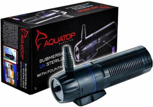 Aquatop Submersible Pond UV Filter with Fountain Kit
