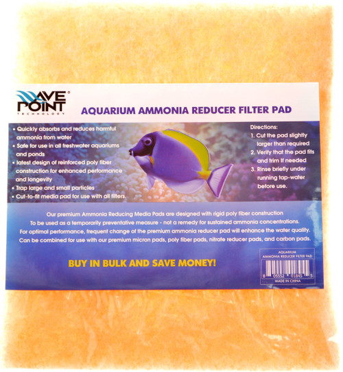 Rio Ammonia Pad - Universal Filter Pad Ammonia Pad - 18"L x 10"W - (25.5 cm x 46 cm)