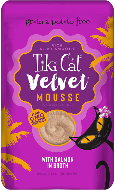 Tiki Pets Cat Mousse Salmon 2.8Oz (Case Of 12)