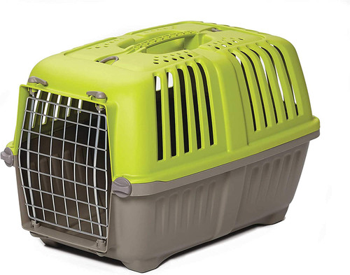 MidWest Spree Pet Carrier Green Plastic Dog Carrier -  X-Small - 1 count