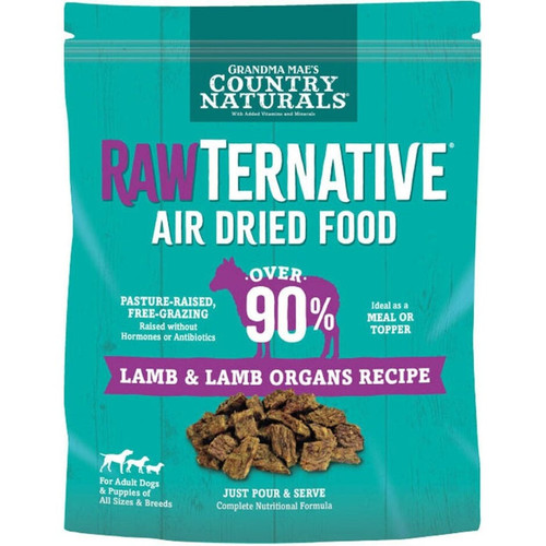 Grandma Maes Country Naturals RawTernative Air Dried Dry Dog Food Lamb & Lamb Organs 1ea/1 lb