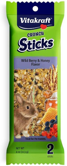 VitaKraft Wild Berry & Honey Flavor Crunch Sticks 2 Sticks