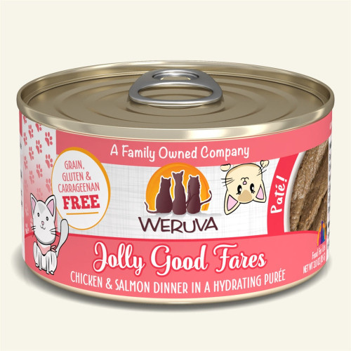 Weruva Cat Pate Jolly Good Fares 3Oz (Case Of 12)