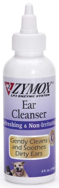Zymox Ear Cleanser 4Oz Bottle