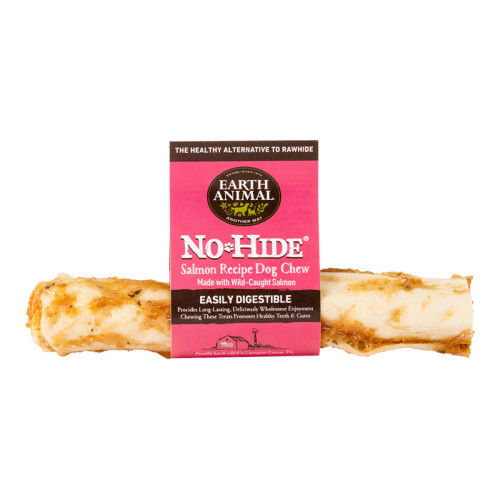 Earth Animal Dog No-Hide Salmon 7 Inches (Case of 24)