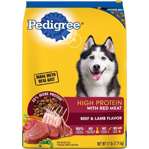 Pedigree High Protein Dry Dog Food 3.5 Lb