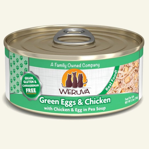 Weruva Grain-Free Canned Dog Food Green Eggs & Chicken