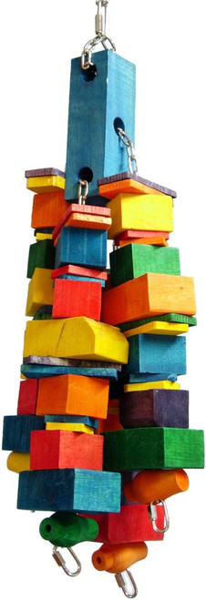 Zoo-Max Big J Wood Bird Toy Large 1 count