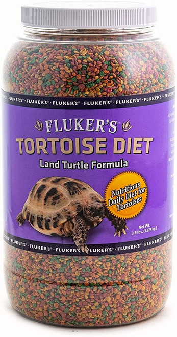 Flukers Tortoise Diet - Small Pellet 3.5 lbs
