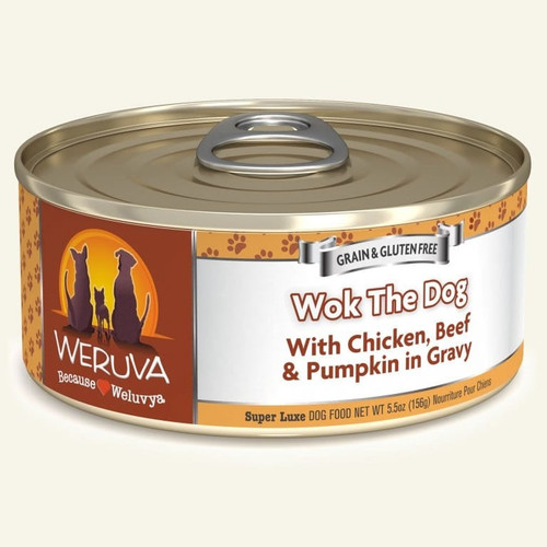 Weruva Dog Wok The Dog 5.5 Oz. Case Of 24