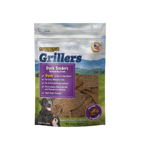 Savory Prime Grillers Duck Tenders Dog Treat