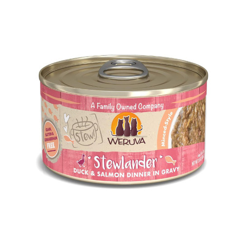 Weruva Cat Stew! Stewlander Duck and Salmon 2.8Oz (Case Of 12)