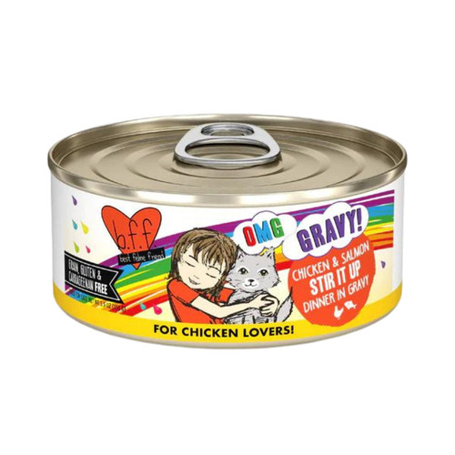 BFF Cat Omg Stir It Up Chicken 5.5 Oz. (Case Of 8)