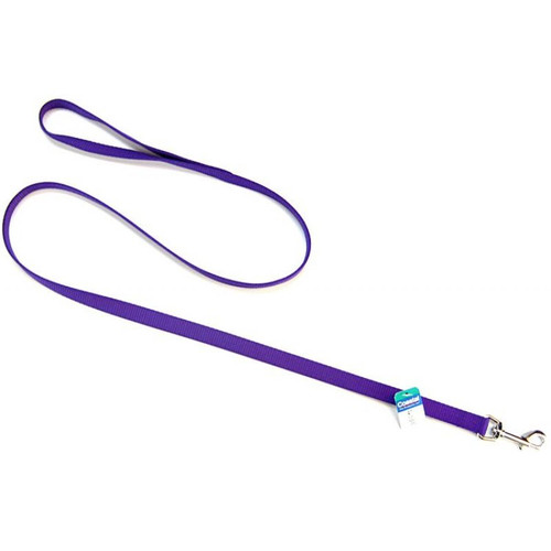 Coastal Pet Nylon Lead - Purple 4' Long x 5/8" Wide