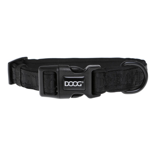 DOOG Neosport Neoprene Dog Collar Medium Black - NSCOL01-M